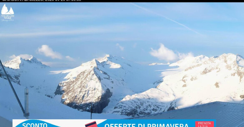 Webcam Presena Glacier  - Presena glacier - Tonale