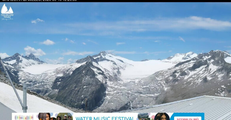 Webcam Pontedilegno-Tonale - Ski Area Passo del Tonale  - Presena