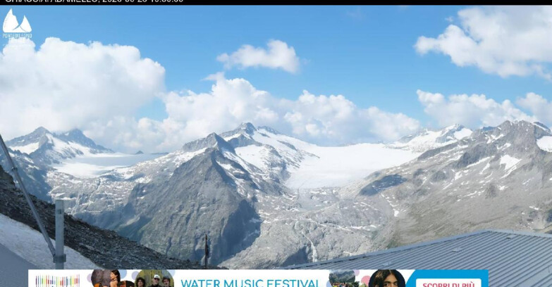 Webcam Ghiacciaio Presena  - Presena