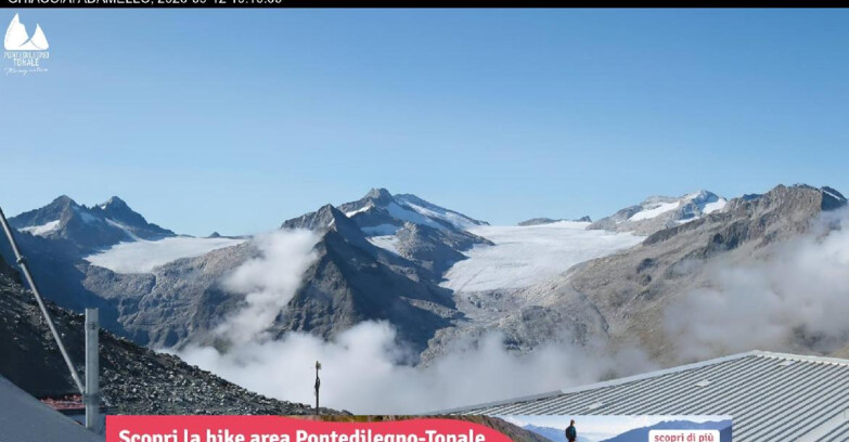 Webcam Ghiacciaio Presena - Presena Tonale