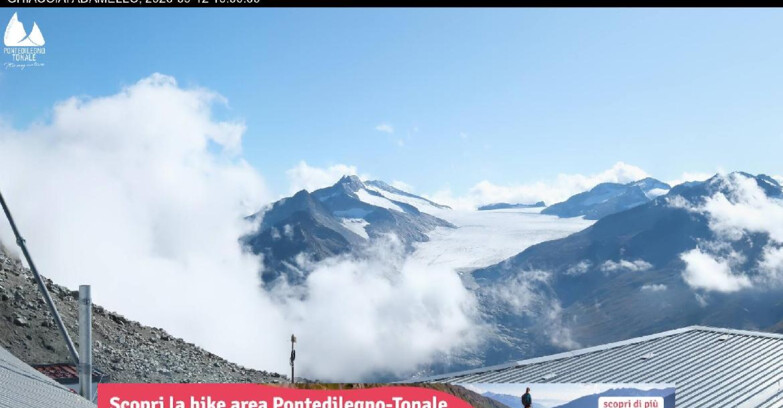 Webcam Ghiacciaio Presena - Presena Tonale