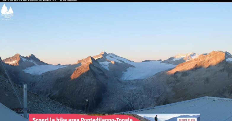 Webcam Ghiacciaio Presena - Presena Tonale