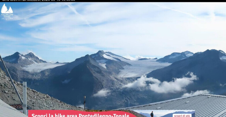 Webcam Pontedilegno-Tonale - Ski Area Passo del Tonale  - Presena