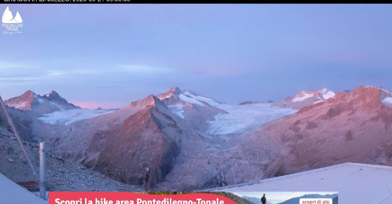 Webcam Pontedilegno-Tonale - Ski Area Passo del Tonale  - Presena