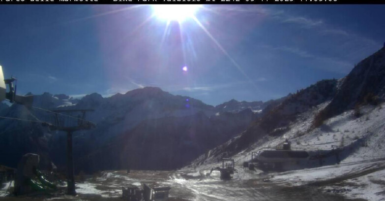 Webcam Ghiacciaio Presena - Valbiolo