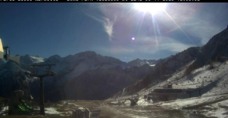 Webcam Ghiacciaio Presena - Valbiolo