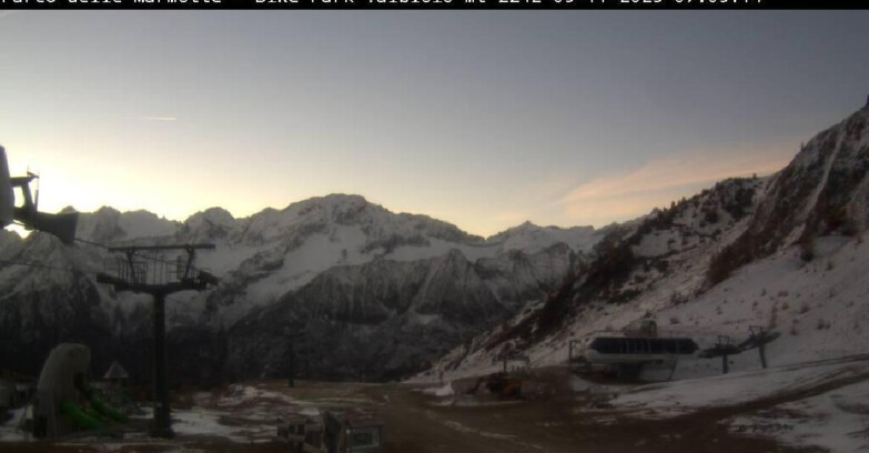 Webcam Ghiacciaio Presena - Valbiolo