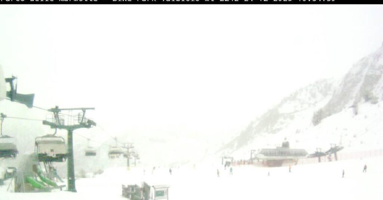 Webcam Ghiacciaio Presena - Valbiolo