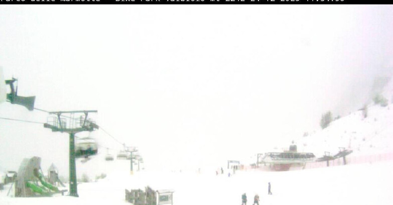 Webcam Ghiacciaio Presena - Valbiolo