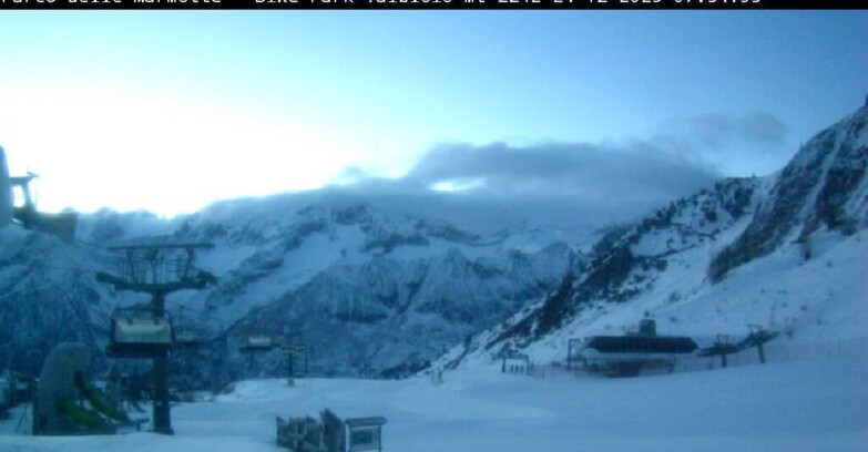 Webcam Ghiacciaio Presena - Valbiolo