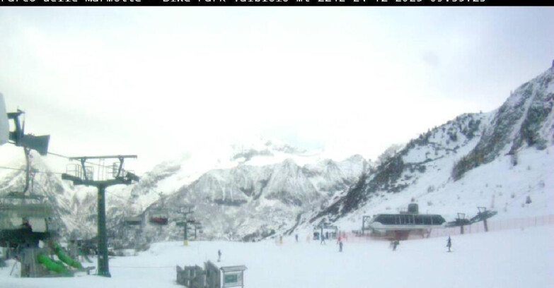 Webcam Ghiacciaio Presena - Valbiolo