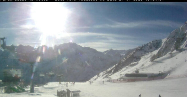 Webcam Ghiacciaio Presena  - Valbiolo