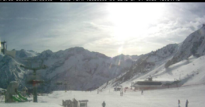 Webcam Ghiacciaio Presena  - Valbiolo