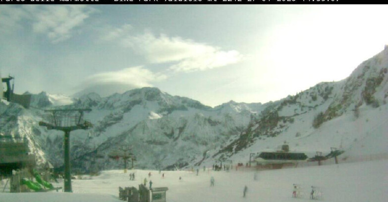 Webcam Ghiacciaio Presena  - Valbiolo