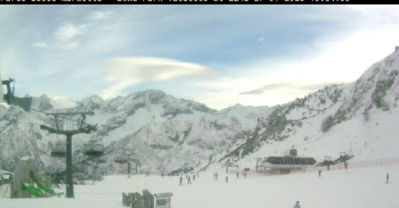 Webcam Ghiacciaio Presena  - Valbiolo