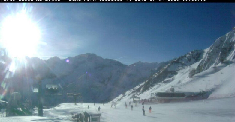 Webcam Ghiacciaio Presena  - Valbiolo