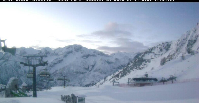 Webcam Ghiacciaio Presena - Valbiolo