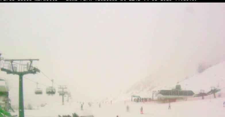 Webcam Ghiacciaio Presena  - Valbiolo