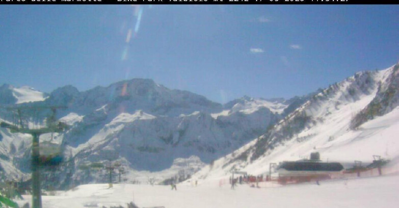 Webcam Ghiacciaio Presena - Valbiolo