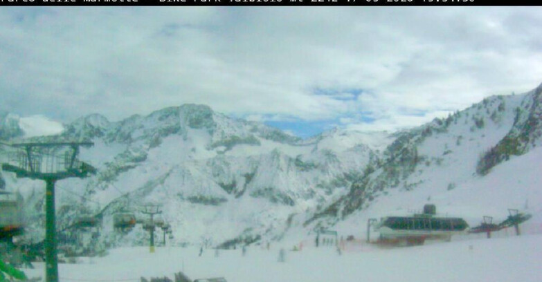 Webcam Ghiacciaio Presena - Valbiolo