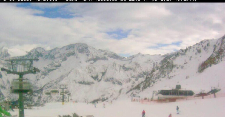 Webcam Ghiacciaio Presena - Valbiolo