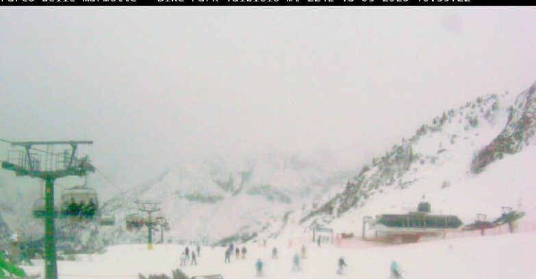 Webcam Ghiacciaio Presena  - Valbiolo