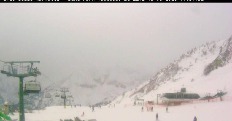 Webcam Ghiacciaio Presena  - Valbiolo