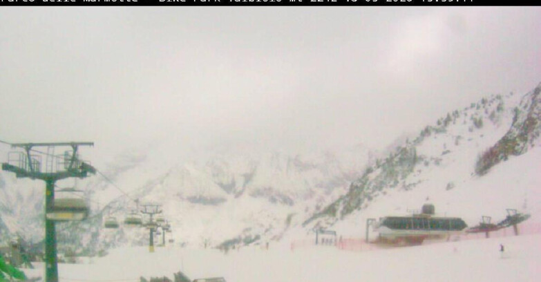 Webcam Ghiacciaio Presena  - Valbiolo