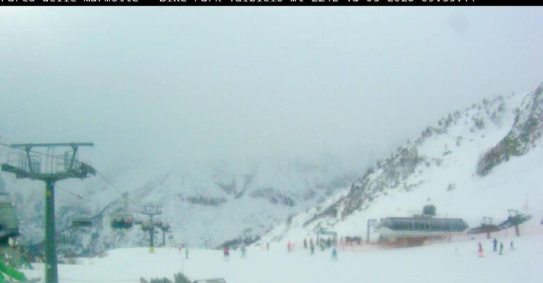 Webcam Ghiacciaio Presena  - Valbiolo