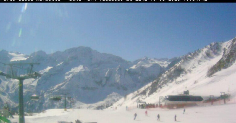 Webcam Ghiacciaio Presena  - Valbiolo