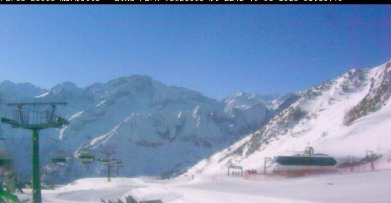 Webcam Ghiacciaio Presena  - Valbiolo