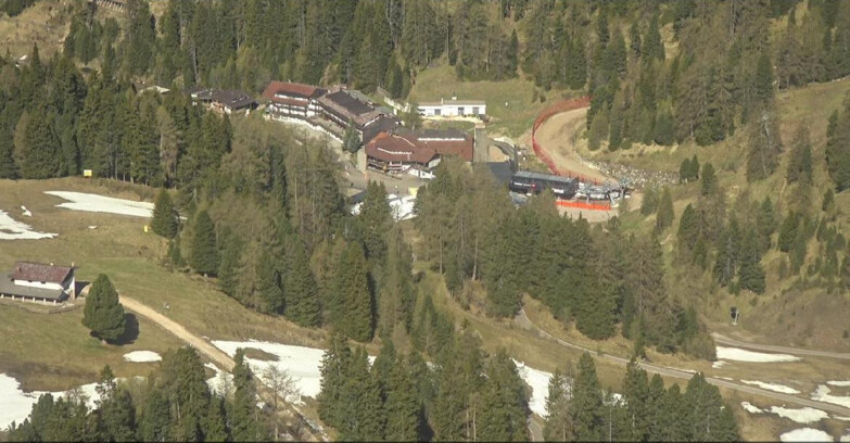 Webcam Pampeago  - Predazzo -  Obereggen - Piste Pampeago