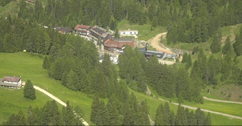 Webcam Pampeago  - Predazzo -  Obereggen - Piste Pampeago 