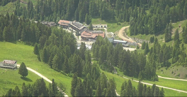 Webcam Пампеаго - Предаццо - Оберегген	 - Piste Pampeago