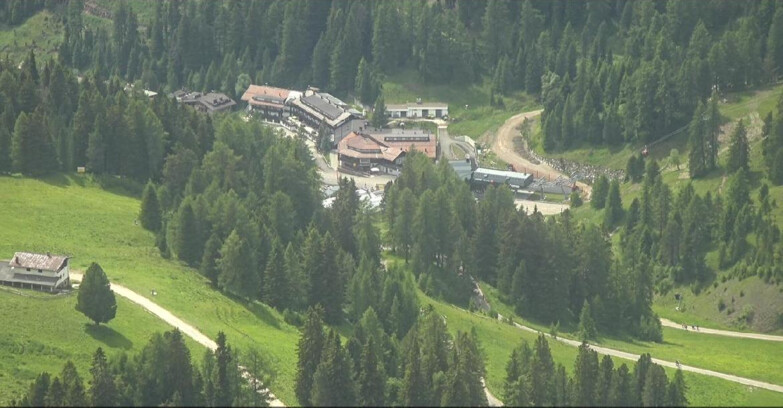 Webcam Пампеаго - Предаццо - Оберегген	 - Piste Pampeago