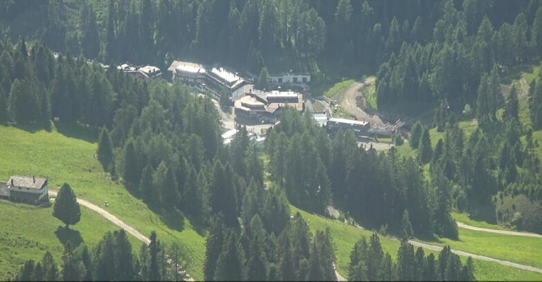 Webcam Пампеаго - Предаццо - Оберегген	 - Piste Pampeago