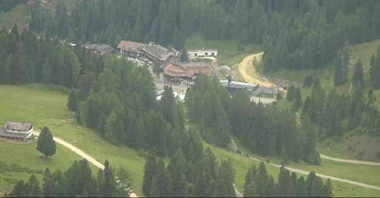 Webcam Пампеаго - Предаццо - Оберегген	 - Piste Pampeago