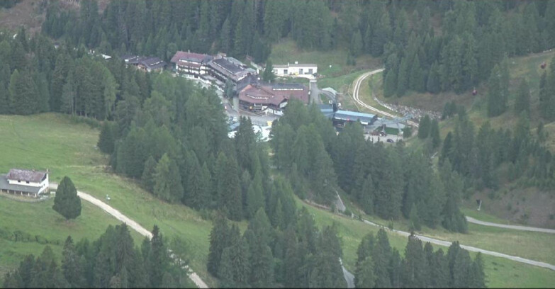 Webcam Пампеаго - Предаццо - Оберегген	 - Piste Pampeago