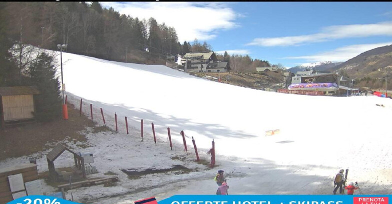 Webcam Ghiacciaio Presena  - Ponte di Legno 