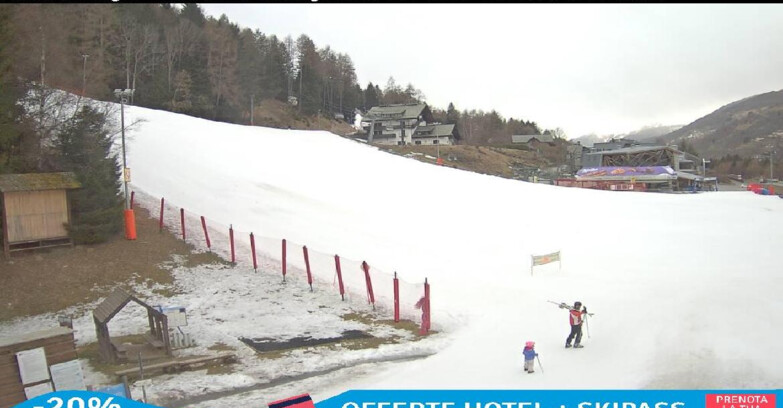 Webcam Ghiacciaio Presena  - Ponte di Legno 