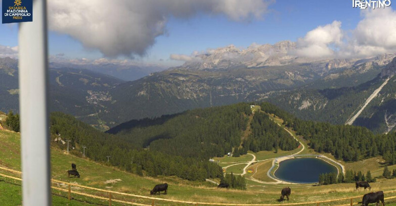 Webcam Pinzolo - Rifugio Doss del Sabion - 2100m