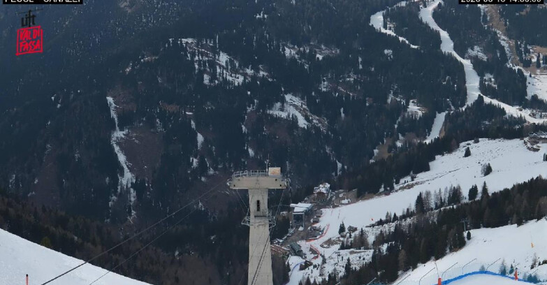 Webcam Канацей-Бельведере  - Canazei - Località Pecol