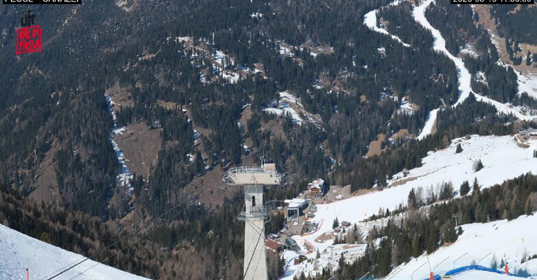 Webcam Canazei-Belvedere - Canazei - Pecol