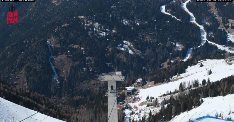 Webcam Canazei-Belvedere - Canazei - Pecol