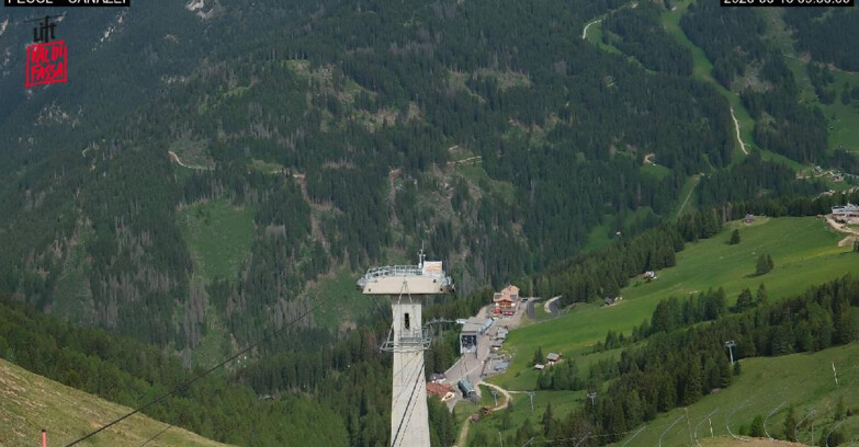 Webcam Canazei-Belvedere  - Canazei - Località Pecol