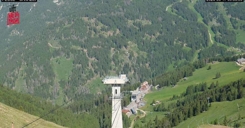 Webcam Canazei-Belvedere  - Canazei - Località Pecol
