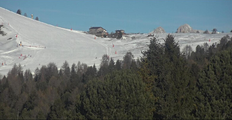 Webcam Bellamonte-Alpe Lusia  - Pista Dolomitica