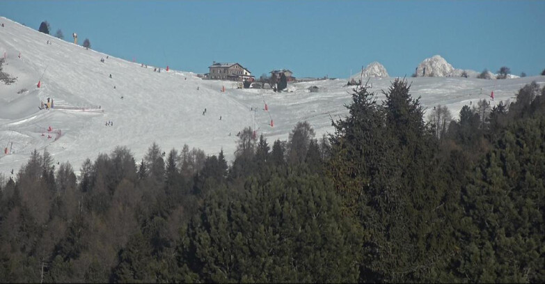 Webcam Bellamonte-Alpe Lusia  - Pista Dolomitica