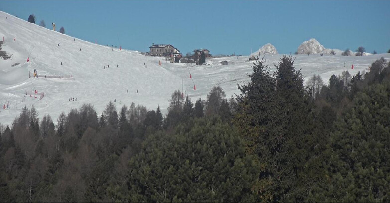 Webcam Bellamonte-Alpe Lusia  - Pista Dolomitica