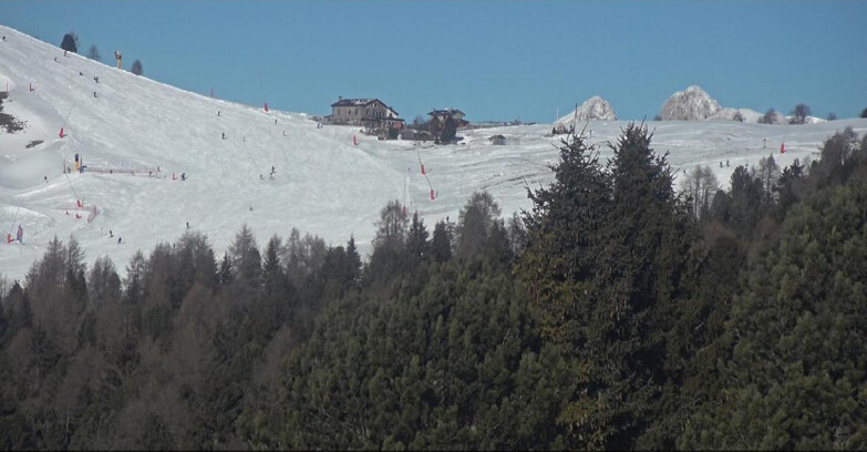 Webcam Bellamonte-Alpe Lusia  - Pista Dolomitica